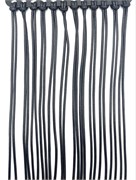 шнурки 12шт уп Е5 черн 340790718