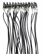 ШНУРКИ КОЖА Ч 12шт УП Е26 1286749277